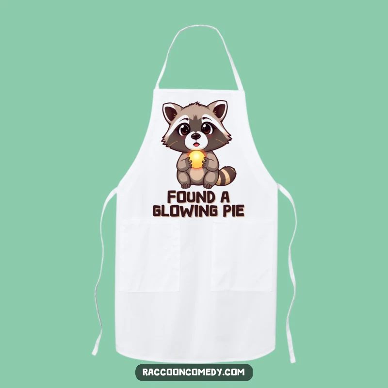 Funny Raccoon Orb Apron - Magical Kitchen Fun, Ideal Funny Gift!