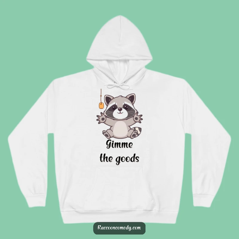Funny Raccoon Hoodie: Cozy Trash Panda Sweatshirt for Ultimate Scavenger Comfort