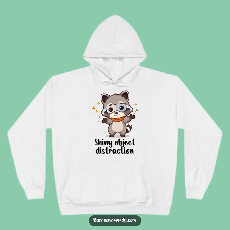 Funny Kawaii Raccoon Bandit Hoodie: Cozy Comfort Meets Hilarious Raccoon Charm for Cold Days