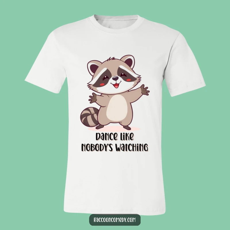 Funny Happy Raccoon Dance T-Shirt, Hilarious Gift for the Life of the Party